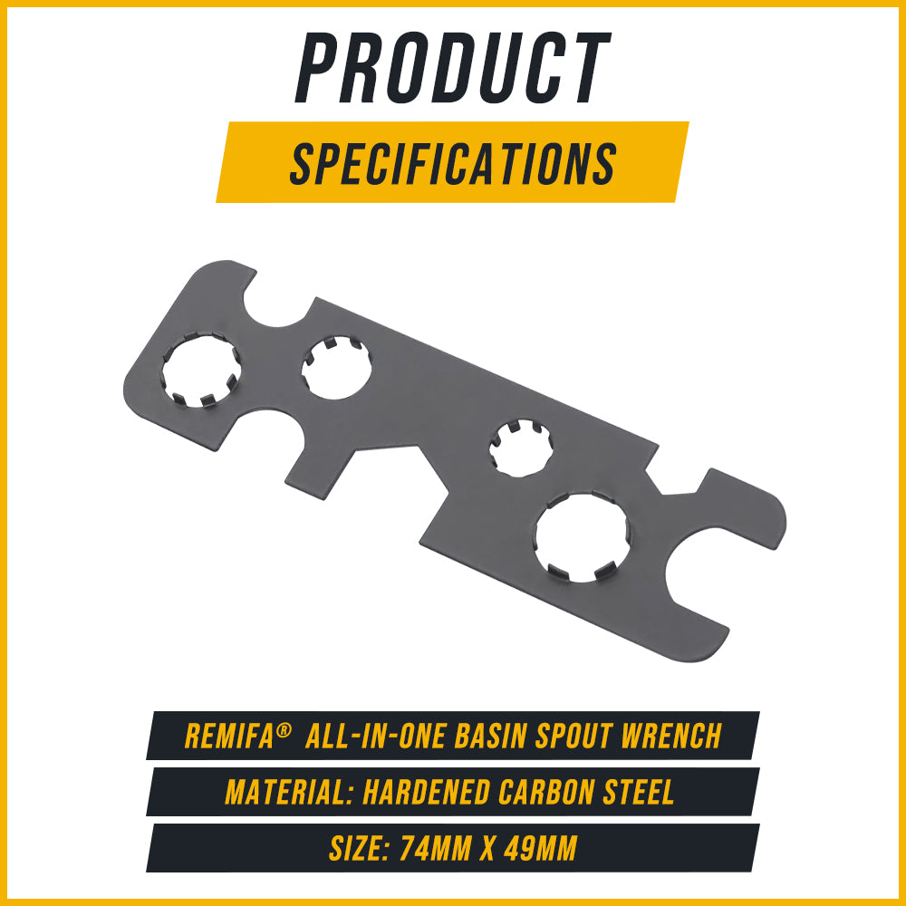 🔧Daphtora® All-in-One Basin Spout Wrench