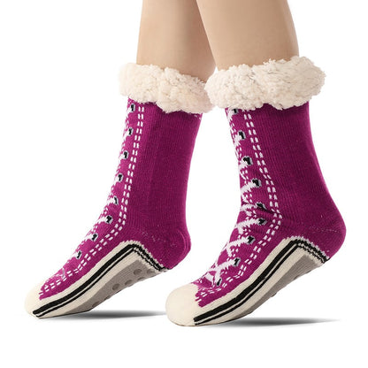 🎁Daphtora® Ultra-thick Cute Slipper Home Socks