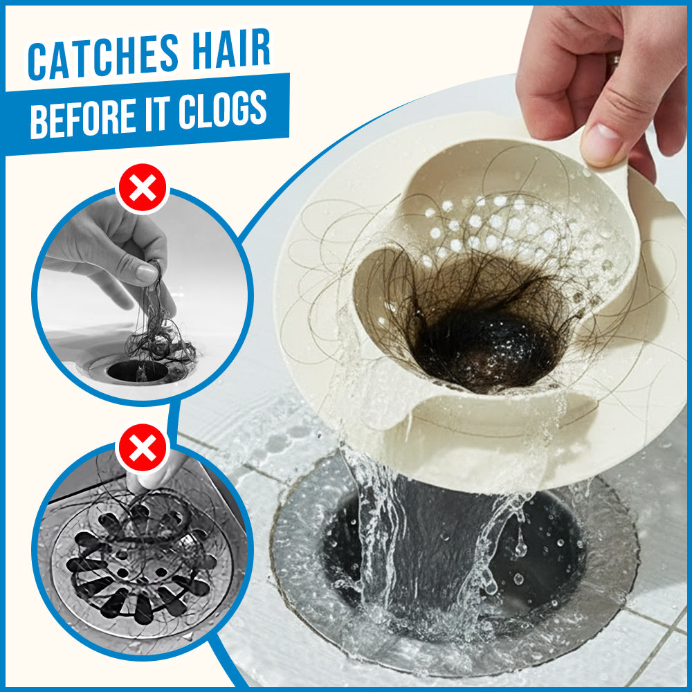 Daphtora® 2026 Upgraded Smart Hair Catcher Bathroom Tub Strainer