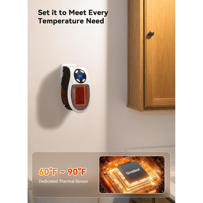 Daphtore® Plug-In Portable Mini Heater 𝗣𝗿𝗼
