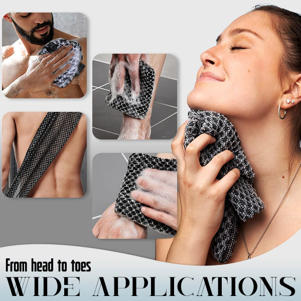 Daphtora® Luxe-Skin Deep Exfoliating Towel