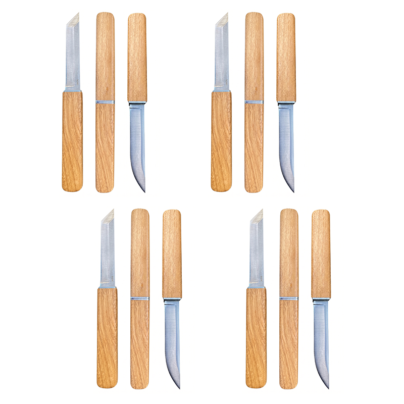 Daphtora® Stainless Steel Double Knife🧑‍🍳1 for Fruit, 1 for Meat, Sharp, Durable