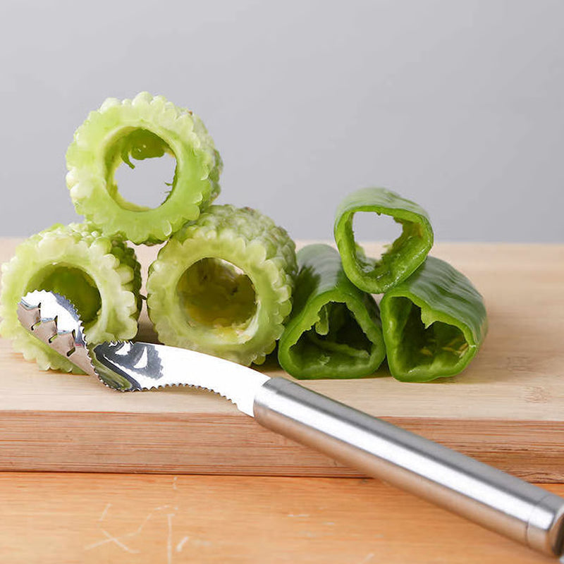 Daphtora® Stainless Pepper Corer
