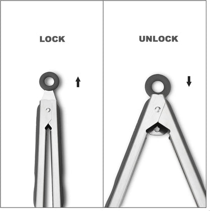 Daphtora® Stainless Steel Barbecue Turners - Gray