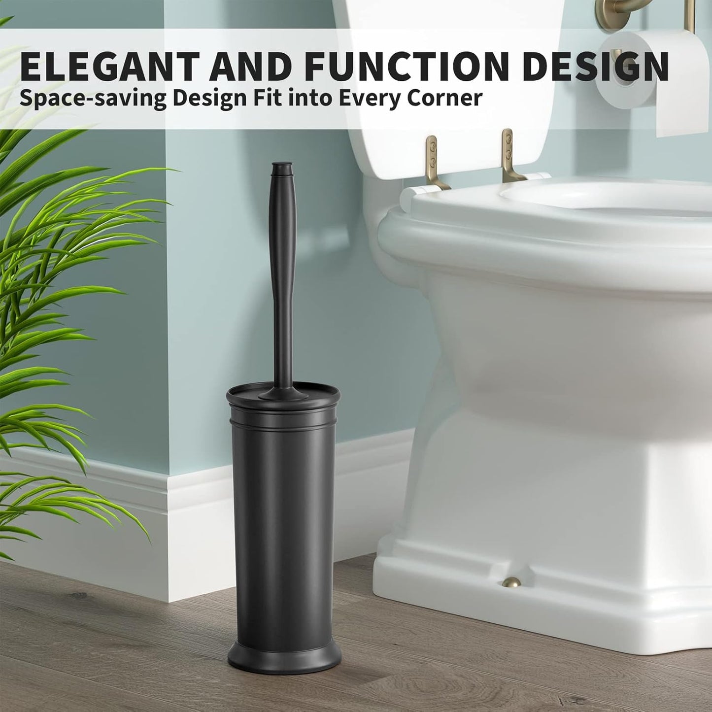 Daphtora® Toilet Brush - Black