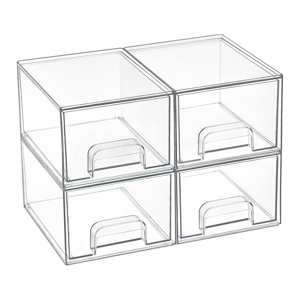 Daphtora® Acrylic Stackable Storage Drawers - S