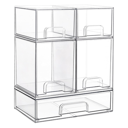 Daphtora® Acrylic Stackable Storage Drawers - L