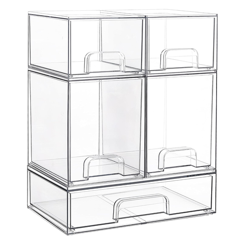 Daphtora® Acrylic Stackable Storage Drawers - L