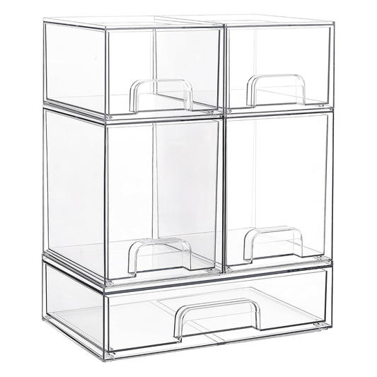 Daphtora® Acrylic Stackable Storage Drawers - L