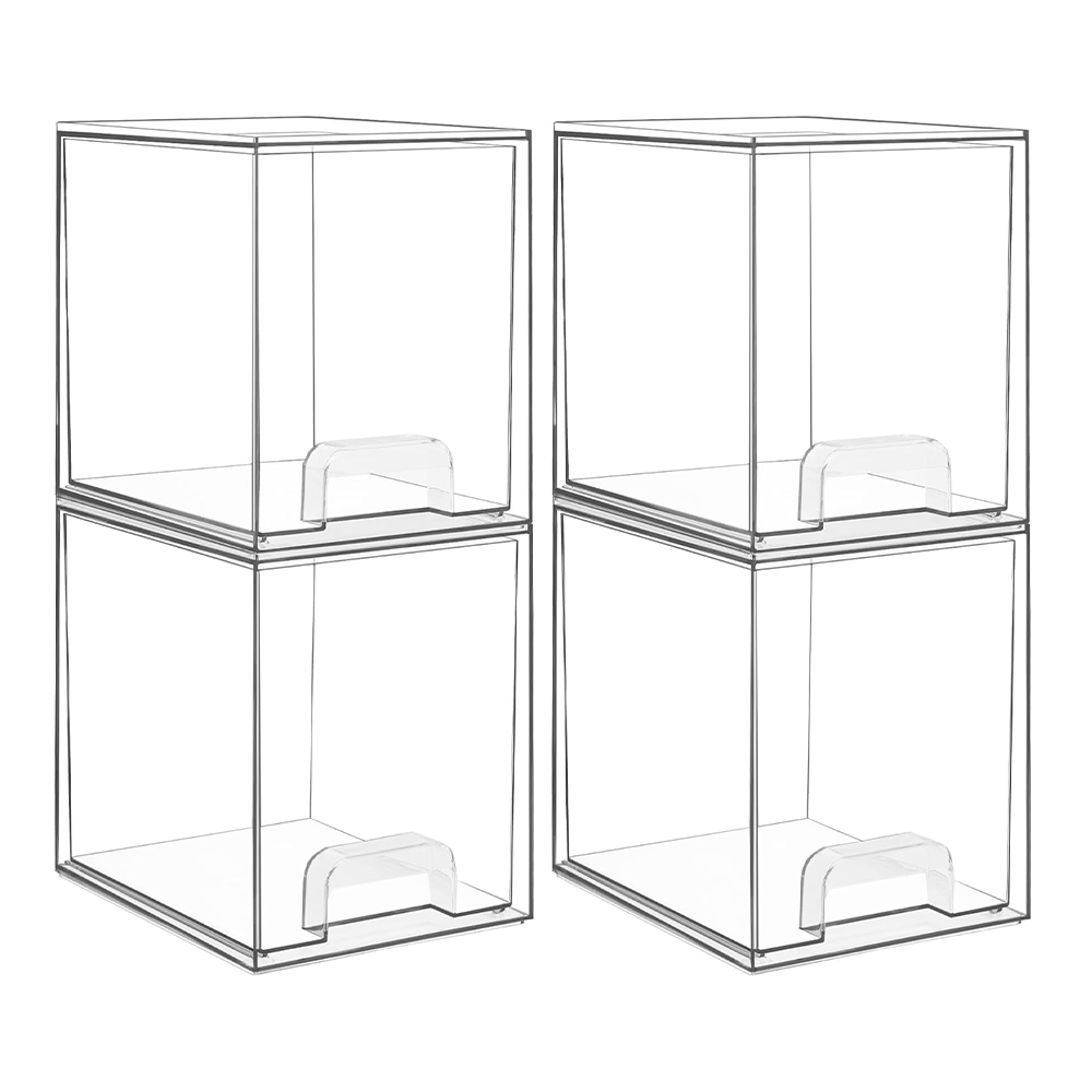Daphtora® Acrylic Stackable Storage Drawers - M