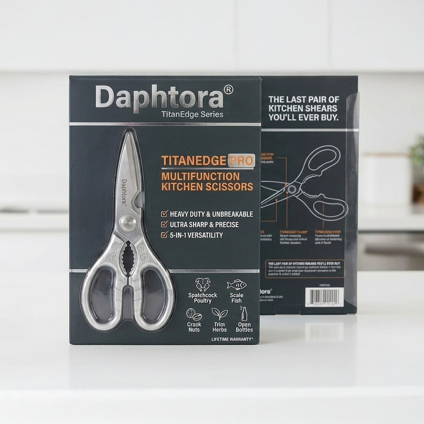 Daphtora® TitanEdge Pro: Multifunction Heavy-Duty Kitchen Scissors✂️🦴