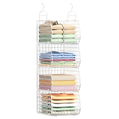 Daphtora® Closet Hanging Shelves - White