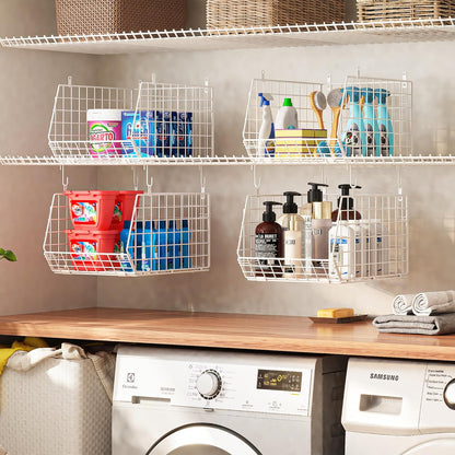 Daphtora® Closet Hanging Shelves - White