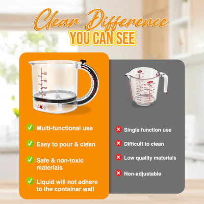 Daphtora® All-in-one Adjustable Measuring Cup