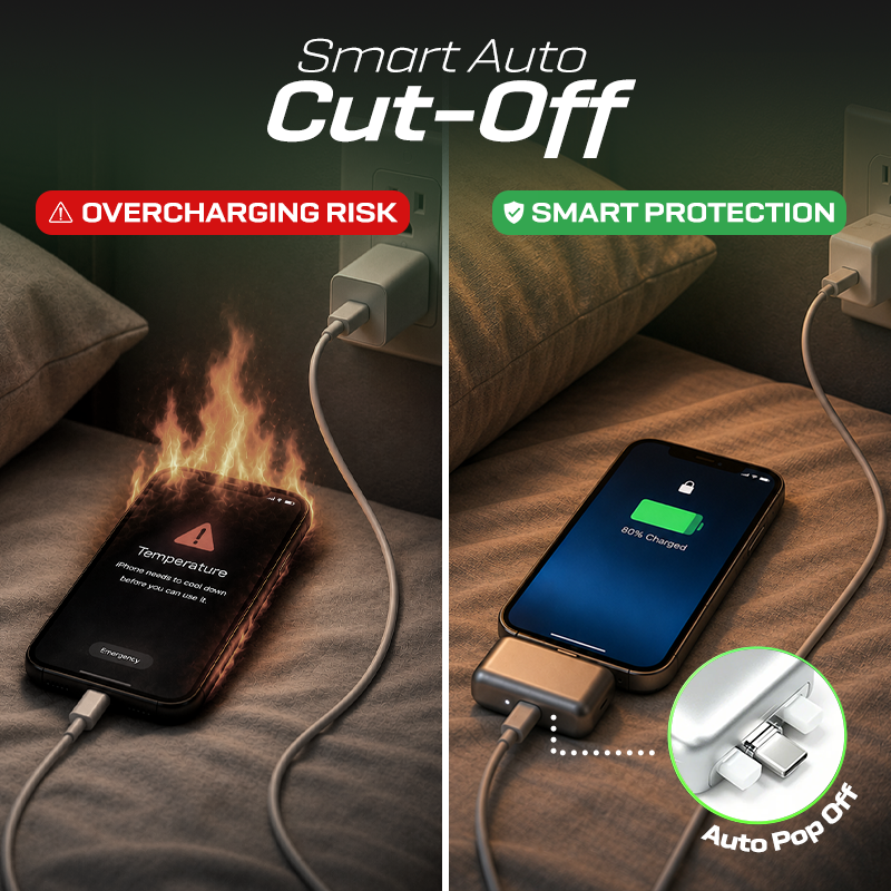 🔋Daphtora® ChargeGuard AI Auto Disconnect Charging Adapter 140w