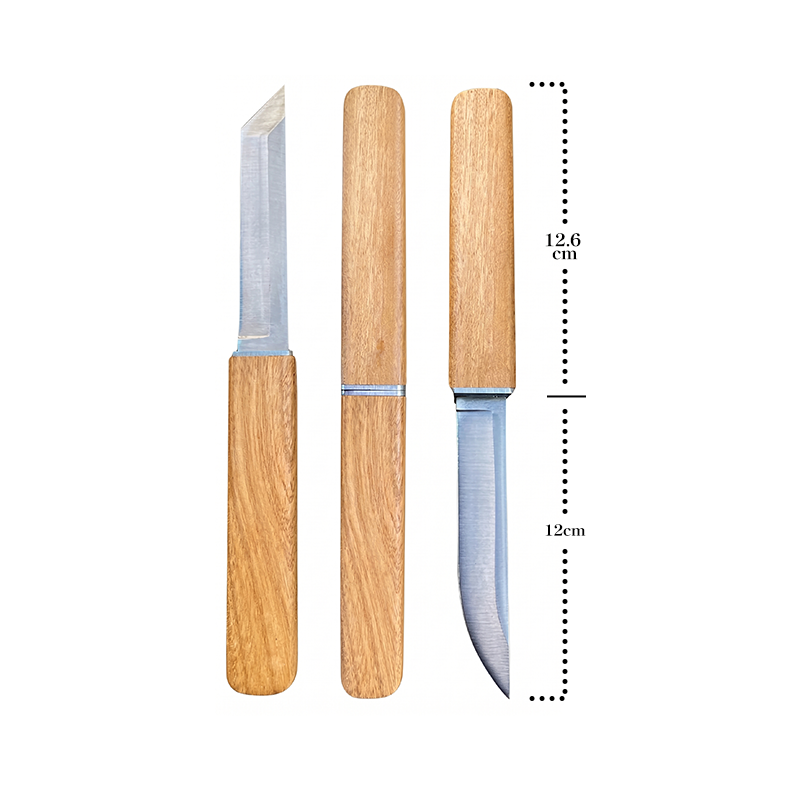 Daphtora® Stainless Steel Double Knife🧑‍🍳1 for Fruit, 1 for Meat, Sharp, Durable