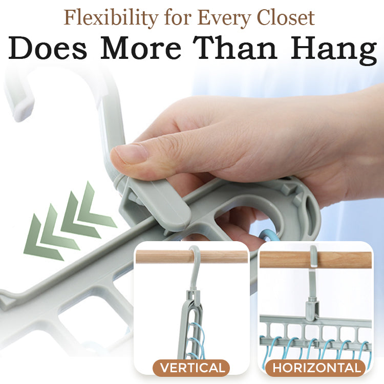 Daphtora® 9-Tier Space Saving Hanger Organizer 🎁