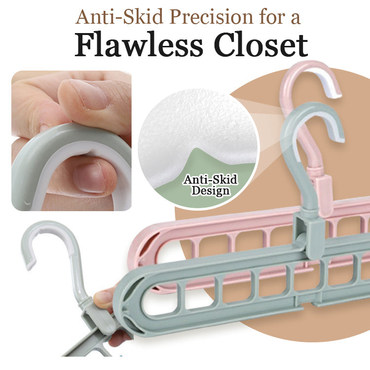 Daphtora® 9-Tier Space Saving Hanger Organizer 🎁