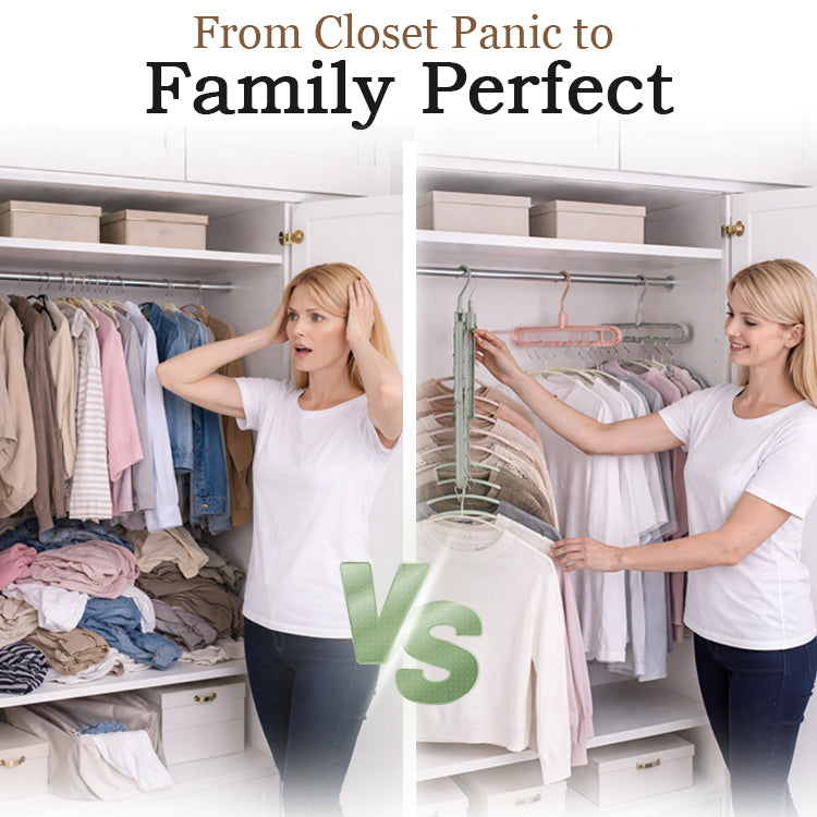 Daphtora® 9-Tier Space Saving Hanger Organizer 🎁