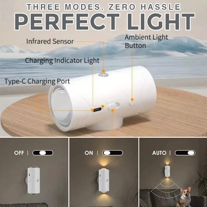 Daphtora® RGB Motion Sensor Night Light