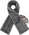 Daphtora® Faux Fur Scarf 𝚠𝚒𝚝𝚑 Secret Zipper Pocket
