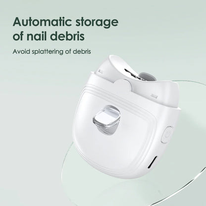 Daphtora® Electric Nail Trimmer – Safe, Painless Nail Grooming | Rechargeable & Quiet