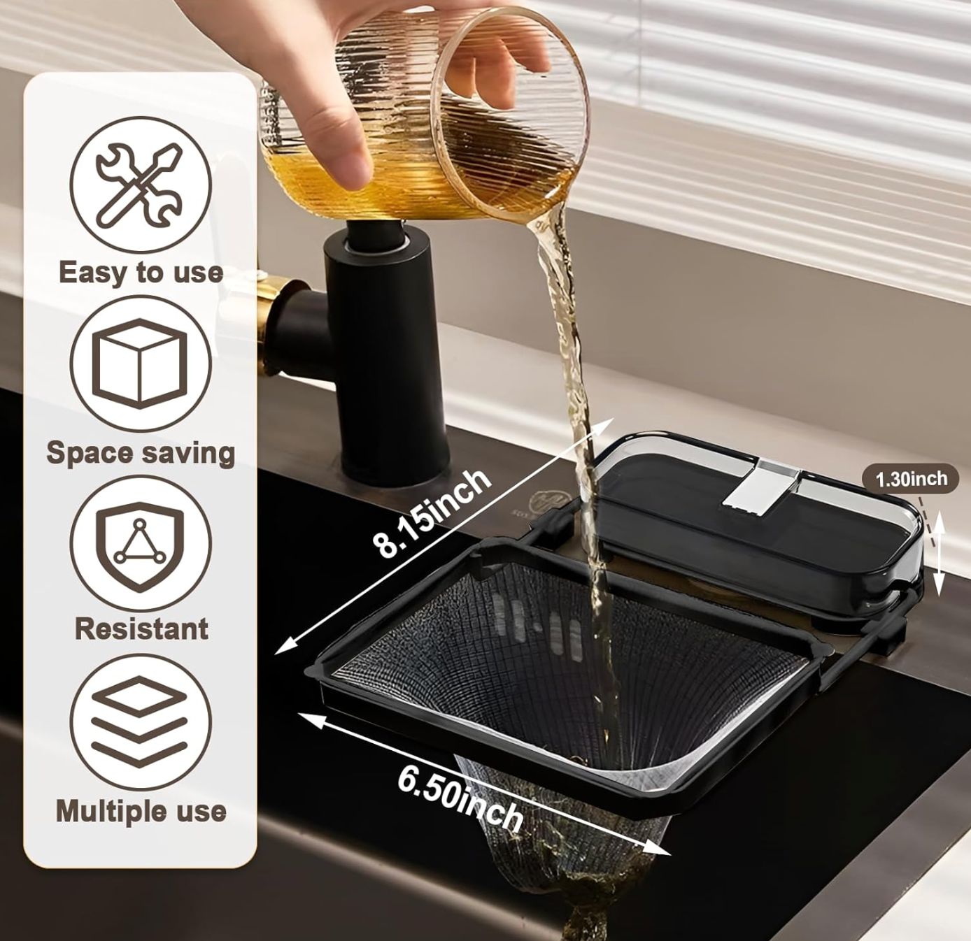 🇬🇧✨Daphtora® One-Use Drain Nets