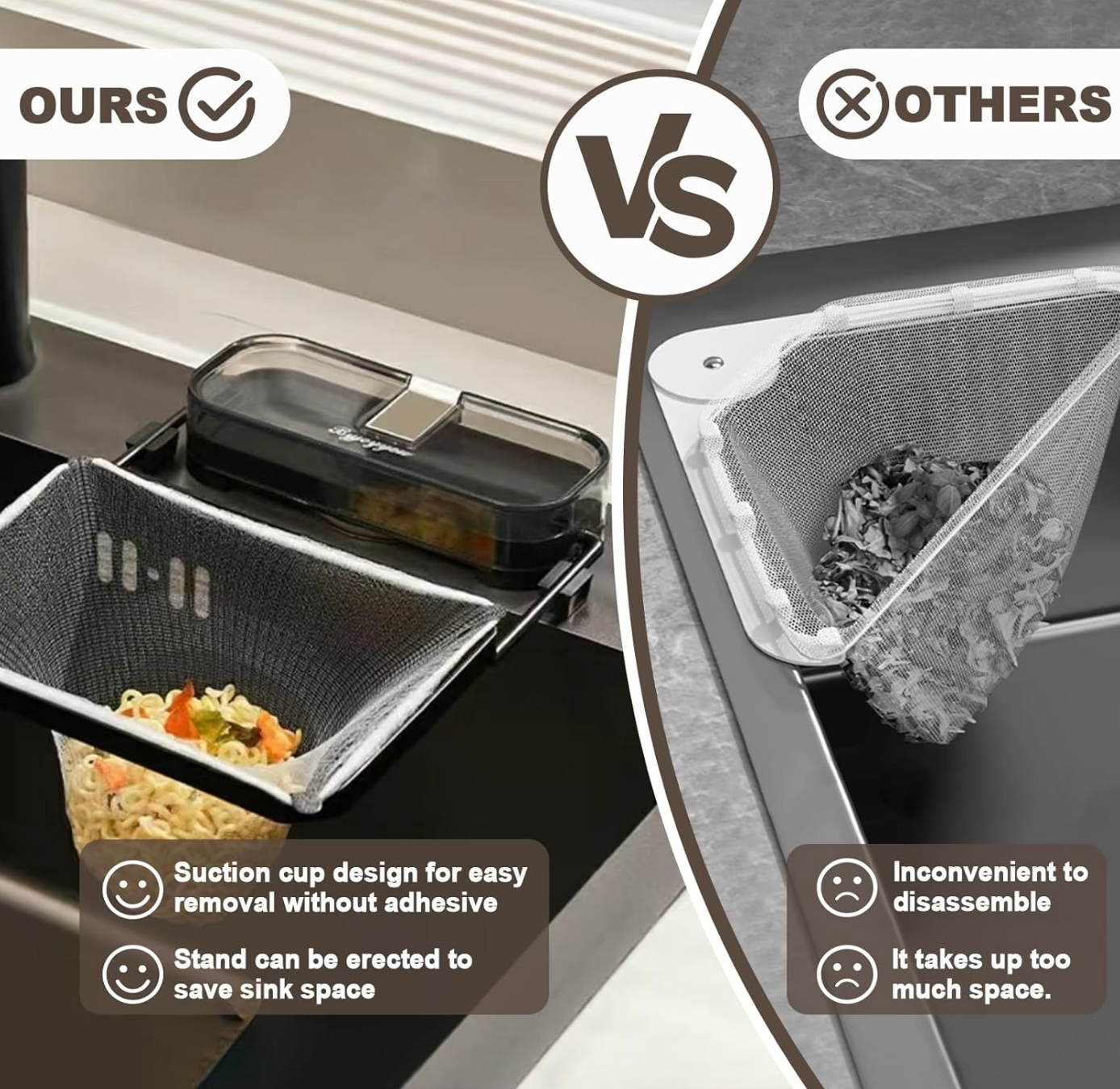 🇬🇧✨Daphtora® One-Use Drain Nets