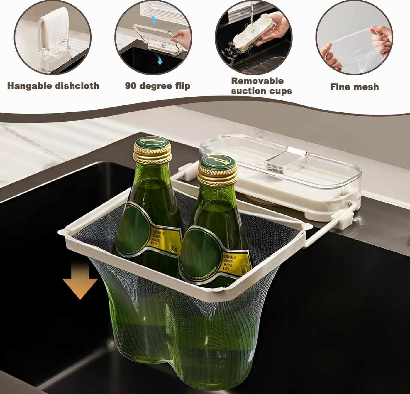 🇬🇧✨Daphtora® One-Use Drain Nets