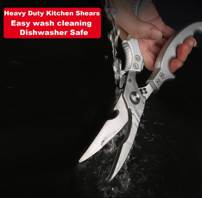 Daphtora® Safe Multi-Functional Stainless Steel Kitchen Scissors