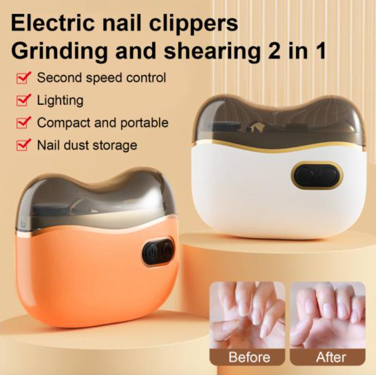 Daphtora® 💅2-in-1 Electric Nail Clipper and Nail File