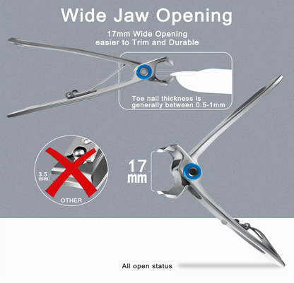 Daphtora® Nail Clippers For Thick Nails Set