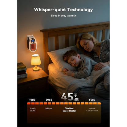 Daphtore® Plug-In Portable Mini Heater 𝗣𝗿𝗼
