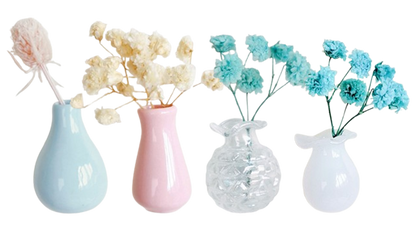 Daphtora® Mini Ceramic Vase Magnets for Fridge 💐