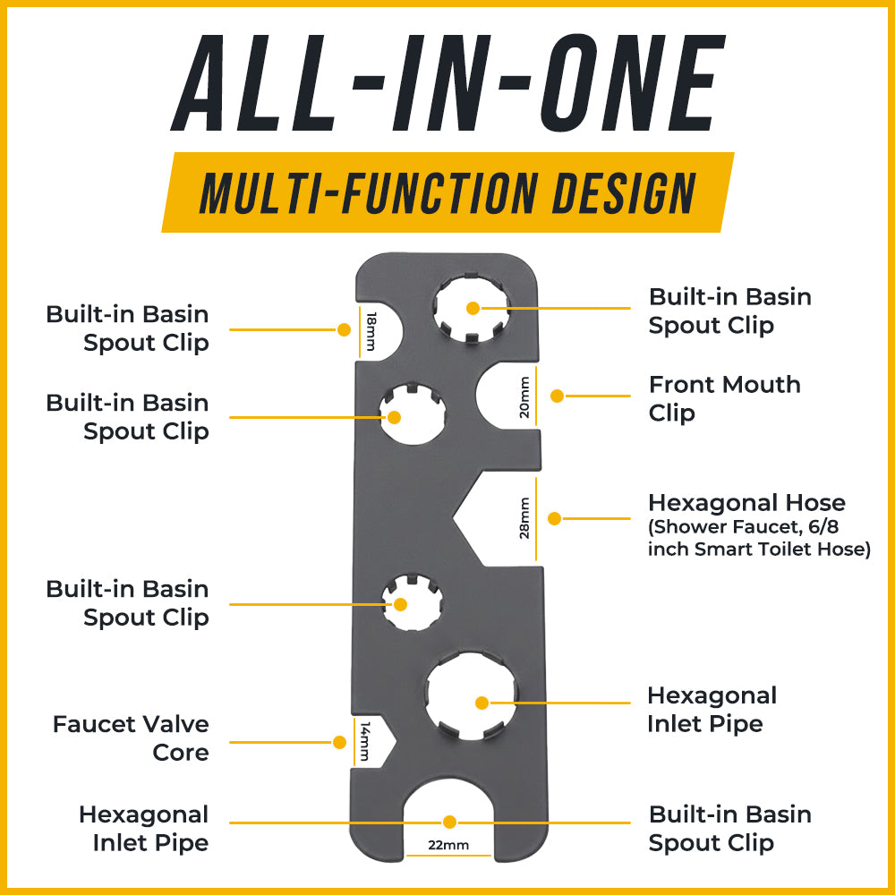 🔧Daphtora® All-in-One Basin Spout Wrench