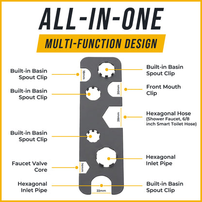 🔧Daphtora® All-in-One Basin Spout Wrench
