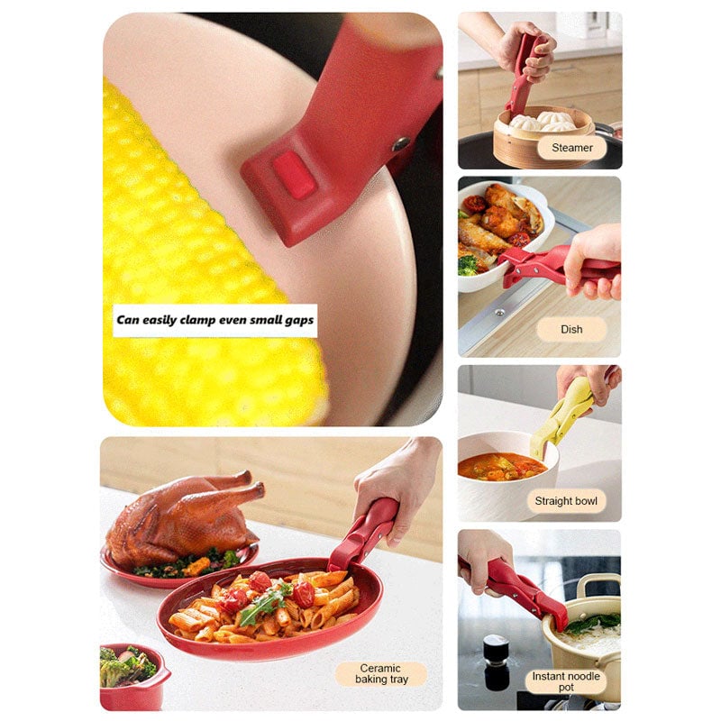 Daphtora® Multi-Purpose Anti-Scald Bowl Holder Clip 𝚏𝚘𝚛 𝙺𝚒𝚝𝚌𝚑𝚎𝚗