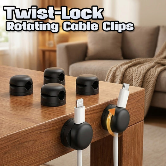 Daphtora® Twist-Lock Rotating Cable Clips