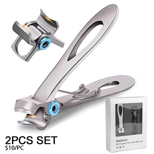 Daphtora® Nail Clippers For Thick Nails Set