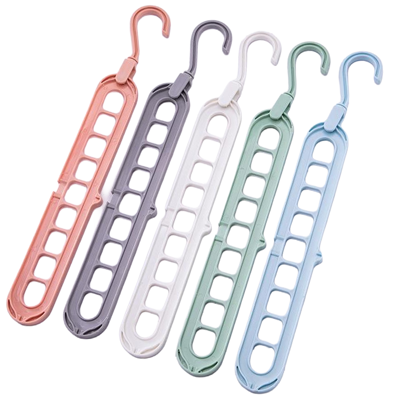 Daphtora® 𝟿-𝚃𝚒𝚎𝚛 𝚂𝚙𝚊𝚌𝚎 𝚂𝚊𝚟𝚒𝚗𝚐 Hanger Organizer